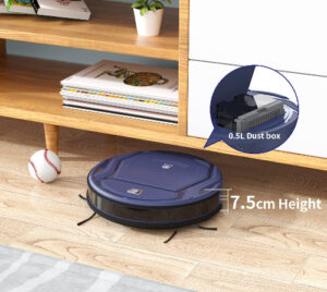 OKP Life K2 Robot Aspirapolvere Con Controllo WIFI E Batteria 1800 MAh (RICAMBI O Rotto)